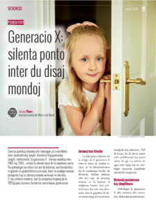 Articolo in esperanto di scienza