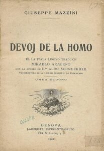 La devoj de la homo, Genova, 2022